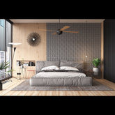 Trueliving Luxurious Floating Light masterbed Laminated Finish & PU Finish 6Ft *6Ft *1Ft